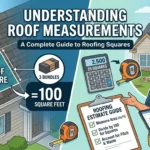 Infographic is showing that how many square feet in a roof square?