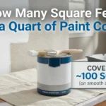 How Many Square Feet Can a Quart of Paint Cover?