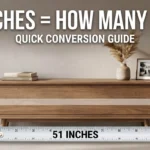 51 Inches Is How Many Feet?