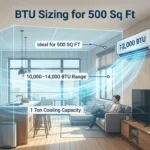 How Many BTUs for 500 Square Feet?