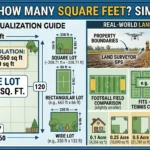 Infographic is real showing that 1 acre is how many square feet