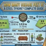 Infographic is showing that How Many Feet From a Dart Board? Official Distance Guide