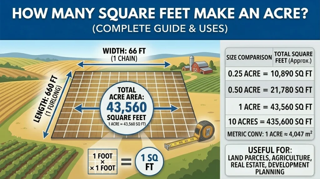How Many Square Feet Make an Acre?