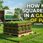 Infographic is showing that How Many Square Feet in a Gallon of Paint? Complete Guide